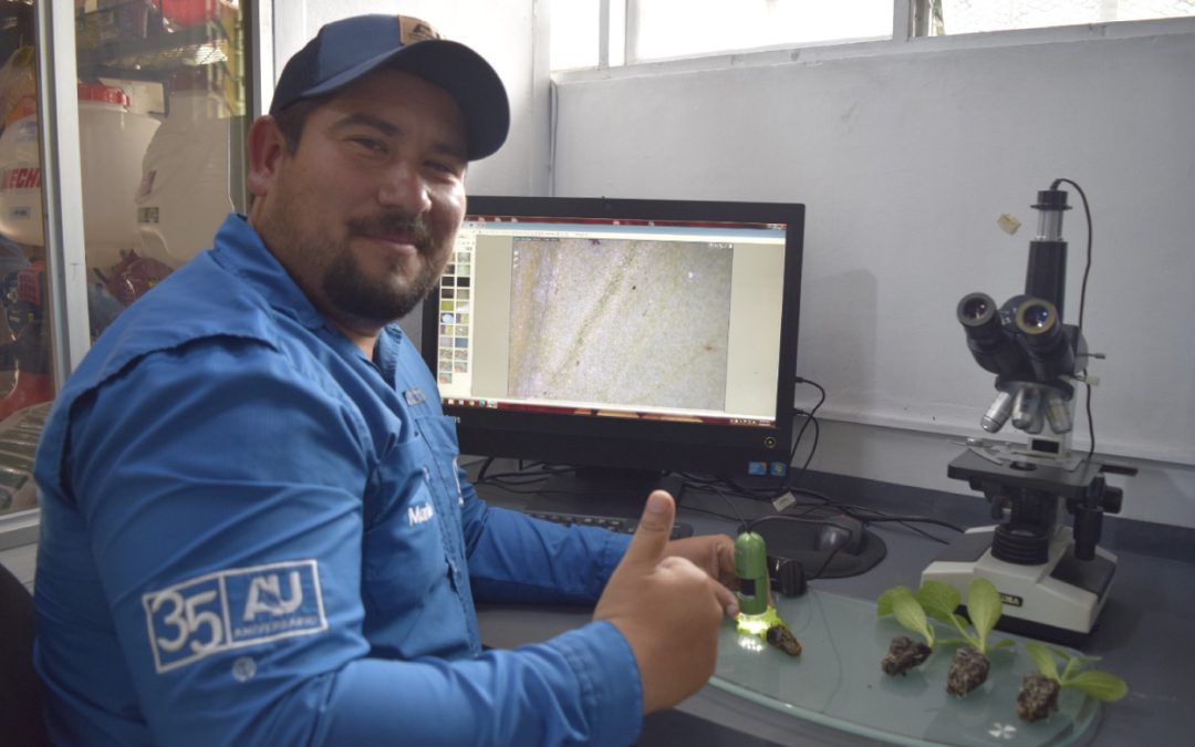 Agro Ujarrás cuenta con un centro de diagnóstico de cultivos